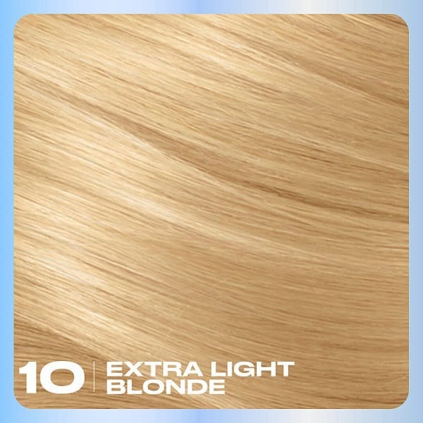 Clairol Nice'N Easy Crème Permanent Hair Dye 10 Extra Light Blonde