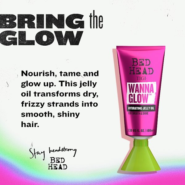 TIGI Wanna Glow Hydrating Jelly Oil for Shiny Hair 100ml