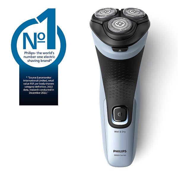 Philips Shaver 3000X, Wet&Dry