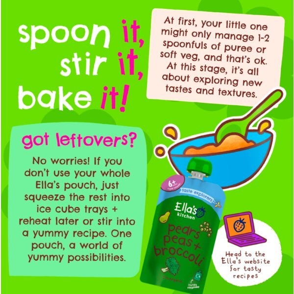 Ella's Kitchen Organic Carrots, Apples & Parsnips 4m+ 120g