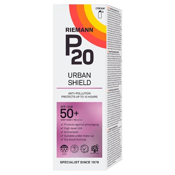 P20 Urban Shield Face Spf50+ 50G