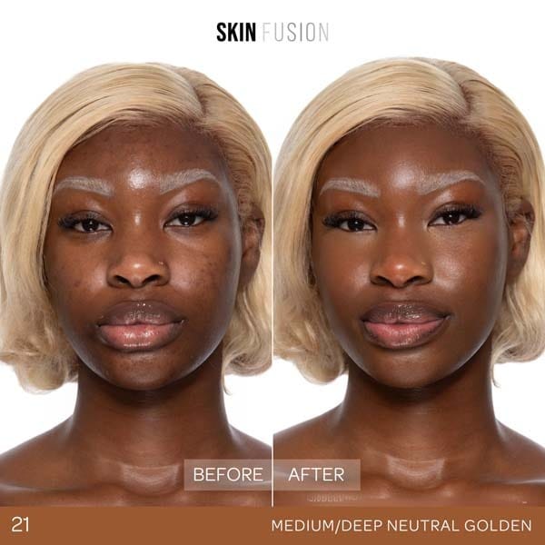 Bperfect Skin Fusion Skin Tint - 21 Med/Deep Neutral Golden