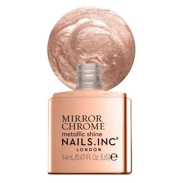 Nails.Inc Crushin' On Chrome Nude Mirror Chrome Nail Polish