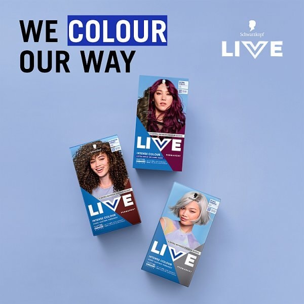 Schwarzkopf LIVE L76 Ultra Violet Permanent Hair Dye