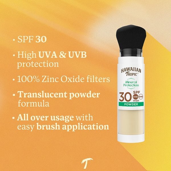 Hawaiian Tropic Mineral Protection Sunscreen Powder SPF 30