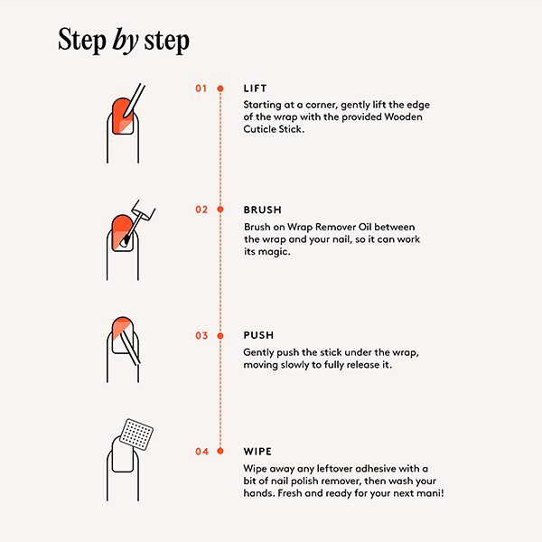 Mylee Gel Nail Wrap Remover Oil 15Ml