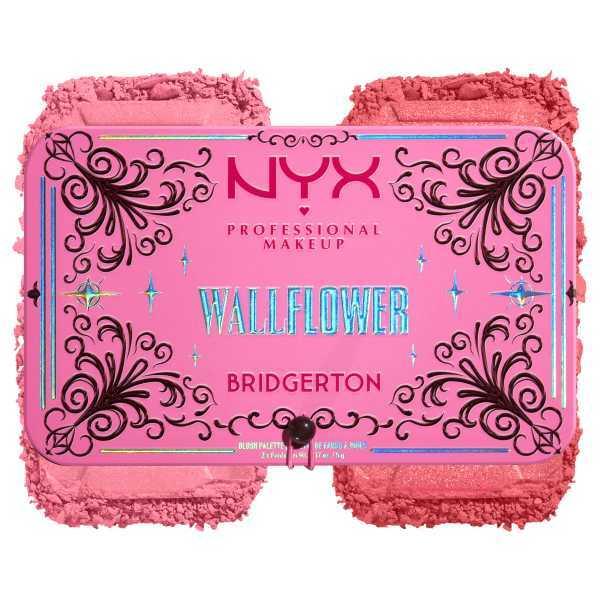 Nyx Professional Makeup X Bridgerton Wallflower Blush Duo