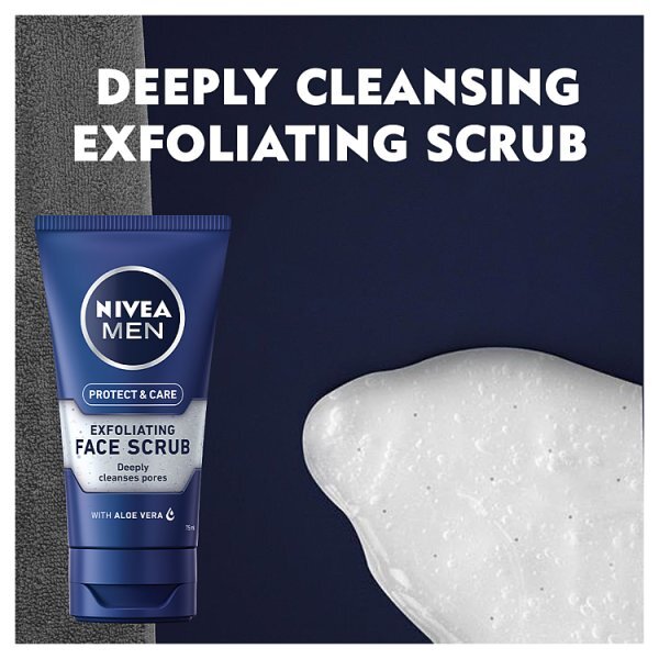 NIVEA MEN Exfoliating Face Scrub Protect & Care 75ml