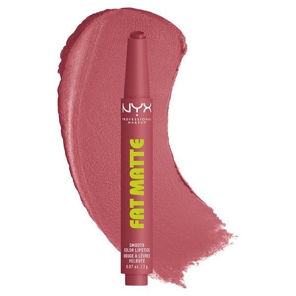 NYX Professional Makeup Fat Matte Lipstick, Blush Blanket