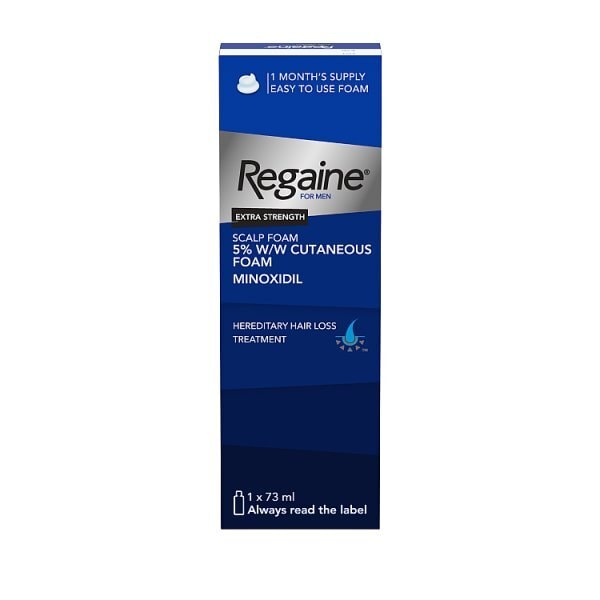 Regaine For Men Foam Hair Re-Growth with Minoxidil 1 x 73ml