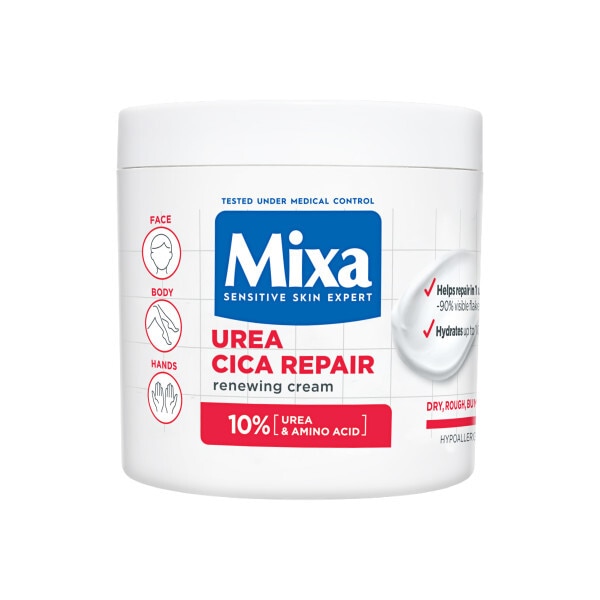 Mixa Urea Cica Repair Body Cream, 400ml