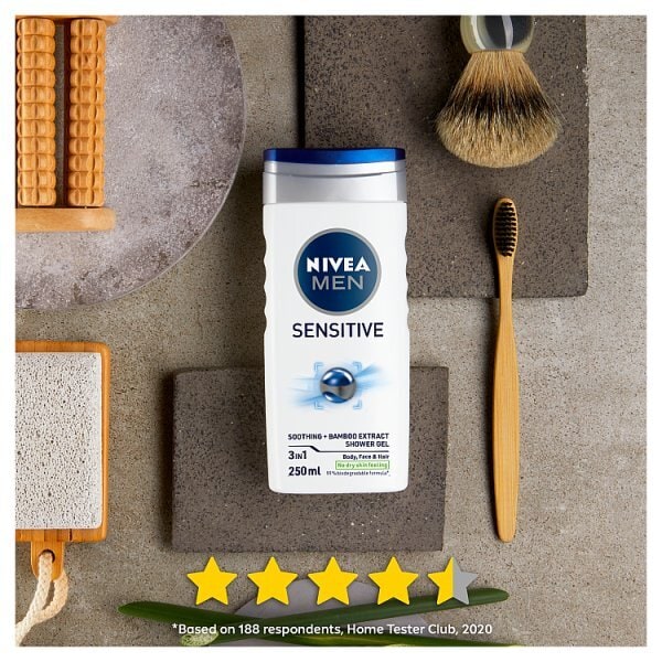 DNR NIVEA MEN Shower Gel Sensitive 250ml