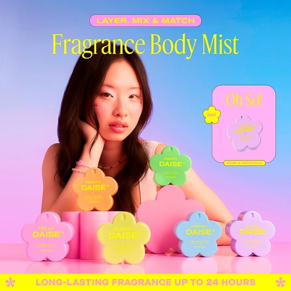 Daise Fragrance Body Mist Pear & Patchouli 100ml