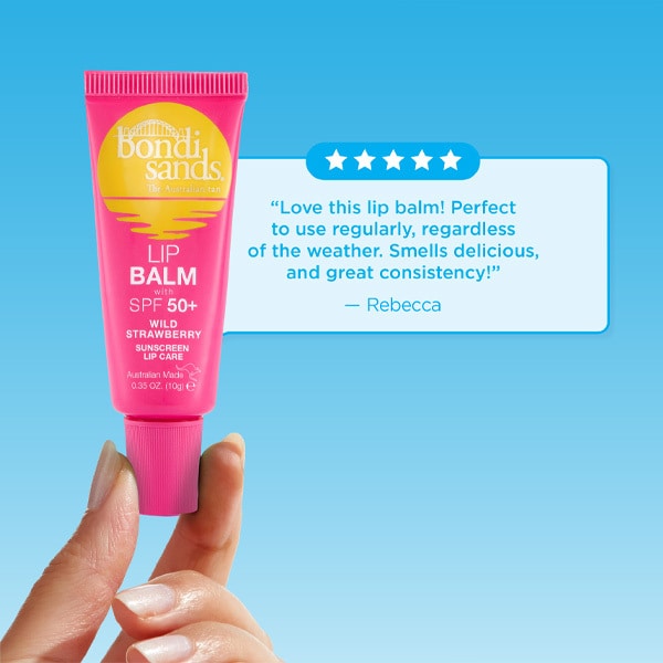 Bondi Sands Spf 50+ Lip Balm Strawberry 10G