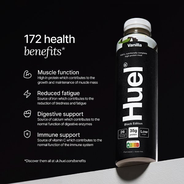 Huel Ready To Drink Black Edition Vanilla 500Ml