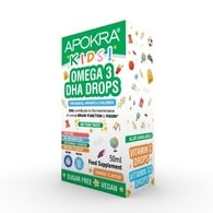 APOKRA Kids Vegan Omega 3 Dha Drops 50Ml