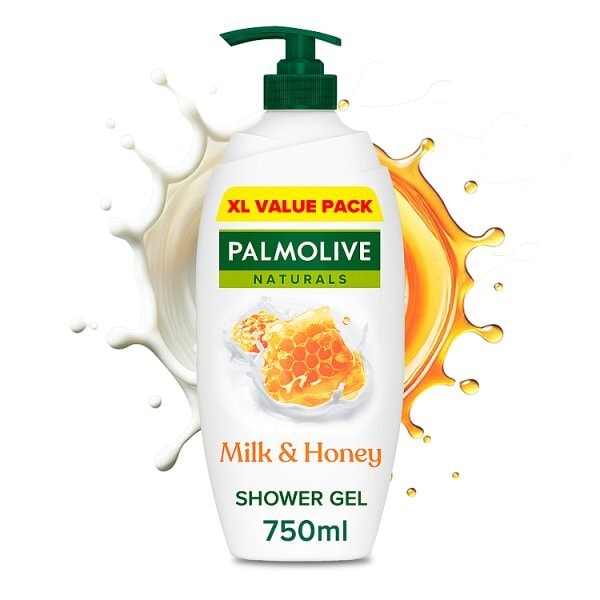 Palmolive Naturals Milk & Honey Shower Gel Cream 750ml