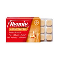 Rennie Orange Heartburn & Indigestion Relief 24 Tablets