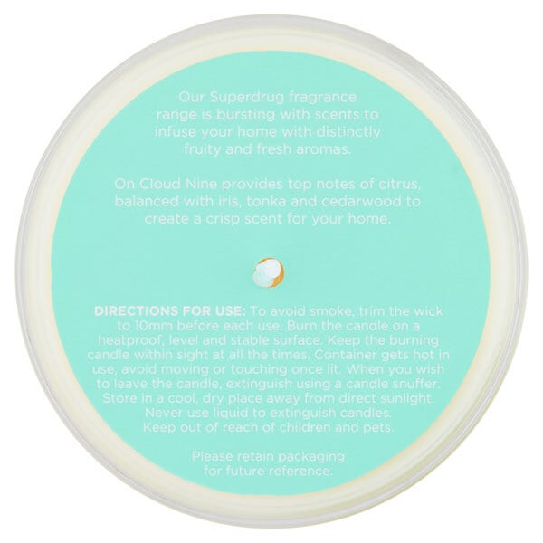 DNRAD Superdrug On Cloud Nine Scented Candle