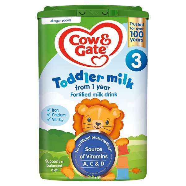 Cow & Gate 3 Toddler Milk Formula Powder 1-2 Years 800g