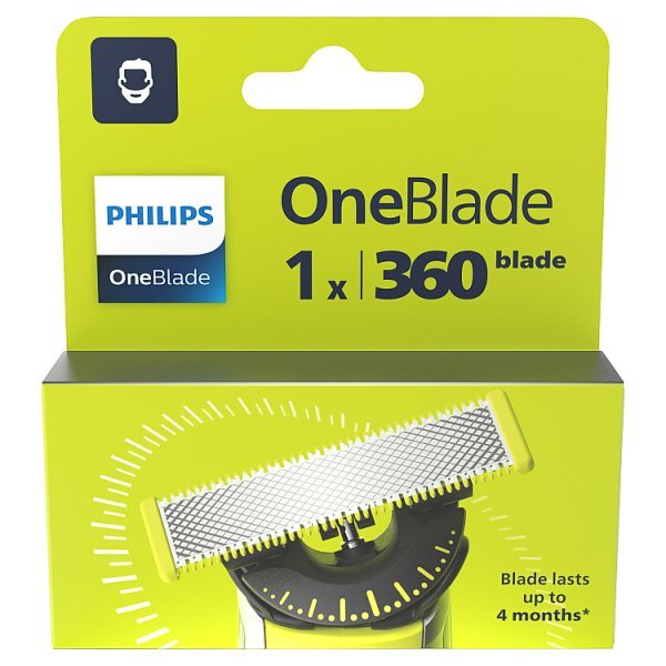 Philips Oneblade Replacement 360 Blade Pack X1