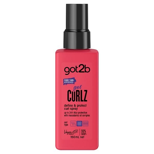 Got2b Gotcurlz Define & Protect Curl Spray 150Ml