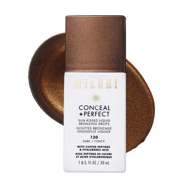 Milani Conceal + Perfect Sun Kissed Liquid Bronzing Drops - Dark 130
