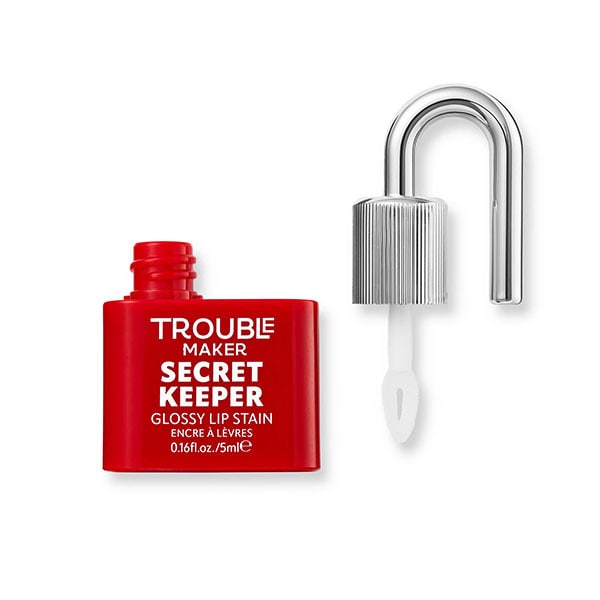 Trouble Maker Secret Keeper Lip Gloss Stain Spy Kid Watermelon Red