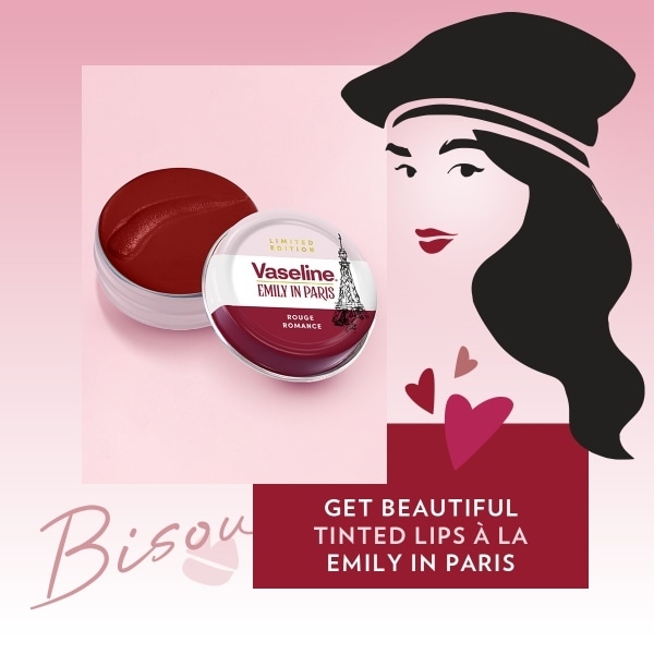 Vaseline X Emily in Paris Limited Edition Lip Tin 20G