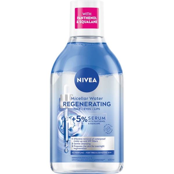 NIVEA Regenerating Micellar Water +5% Serum 400ml