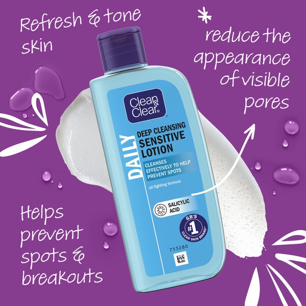 Clean & Clear Sensitive Cleansing Lotion 200ml