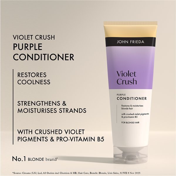 John Frieda Violet Crush Purple Conditioner 250Ml