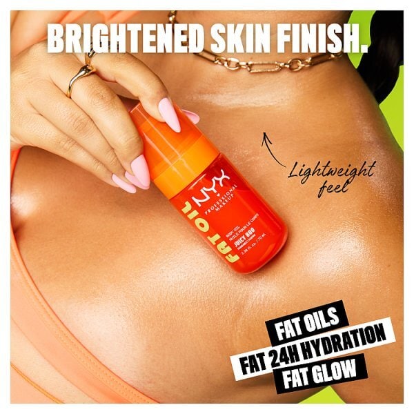 NYX Professional Makeup Fat Oil Body Oil Juicy Boo 70ml