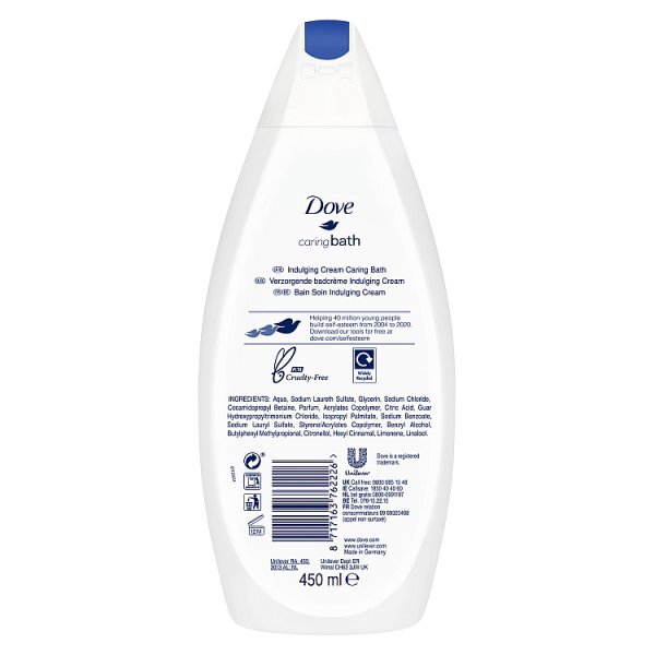 Dove Indulging Cream Bath Soak 450 ml