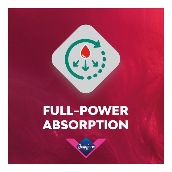 Bodyform Ultimate Night Sanitary Towels Wings 8 Pack