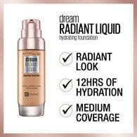 Maybelline Dream Radiant Liquid Foundation 45 Light Honey