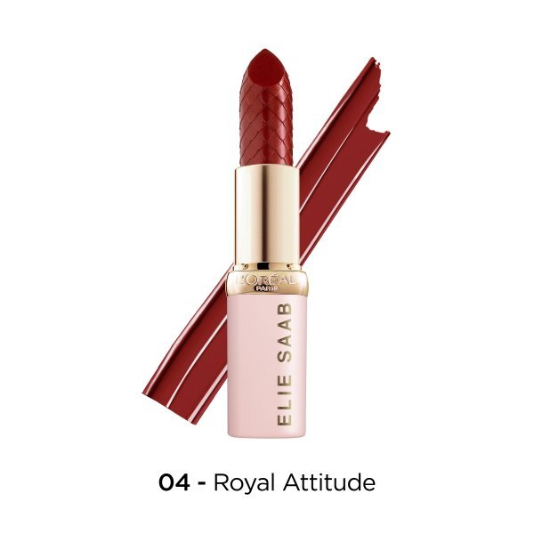 L'Oreal Paris X Elie Saab Le Lipstick 04 Royal Attitude