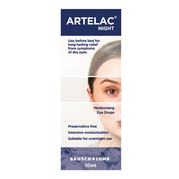 DNR Artelac Night - dry eye drops 10ml