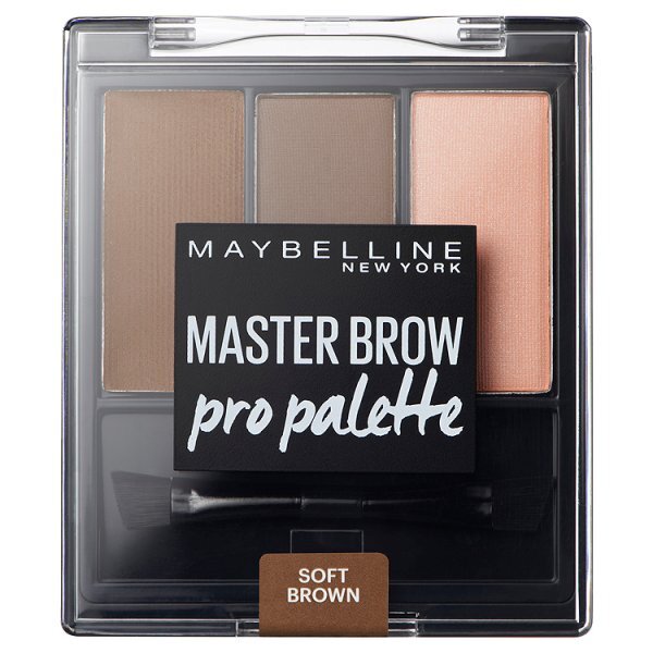 Maybelline Master Brow Pro Palette Kit Soft Brown 3.4g