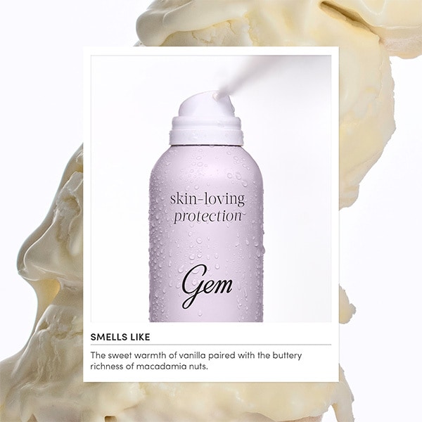 Gem Skin-Loving Deodorant: Vanilla Macadamia 200ml