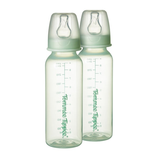 Tommee Tippee Classic Start Baby Bottles, Pack of 2, 250ml