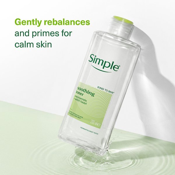 Simple Kind To Skin Soothing Facial Toner 200ml