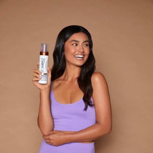 St Moriz Advanced Colour Correcting Tanning Mousse Dark