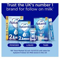 Aptamil 2 Follow On Milk Formula 4x200ml Multipack