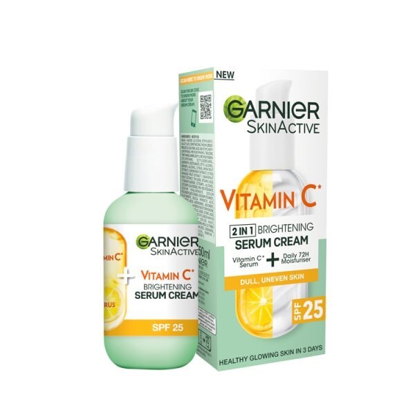 Garnier Vitamin C Brightening Serum Cream 50Ml