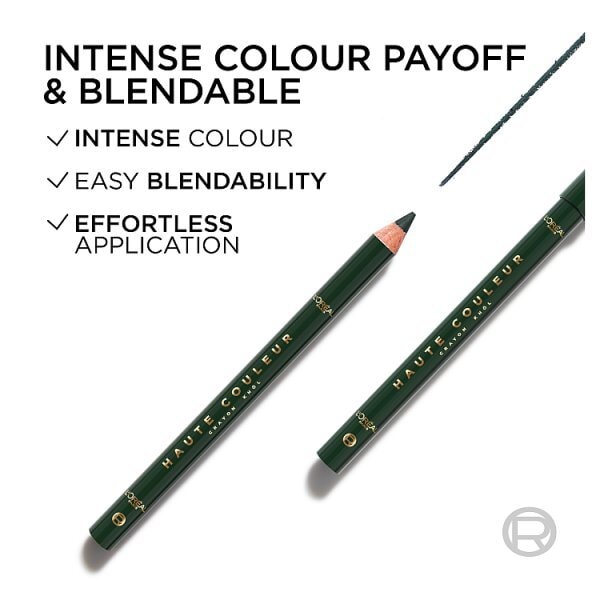 L'Oréal Paris Haute Couleur Crayon Khol Eyeliner Emeraude Velvet