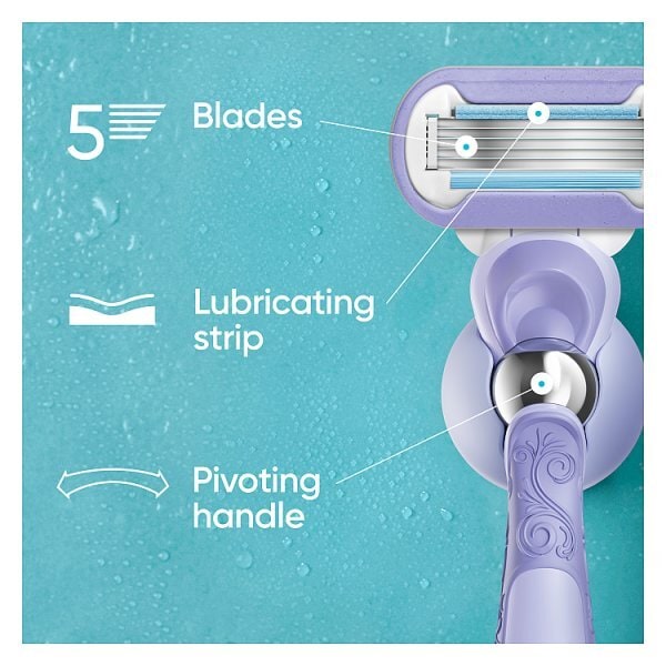 Venus Deluxe Smooth Swirl Razor Blades x3