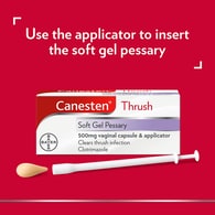 Canesten Thrush Treatment Soft Gel 1 Pessary 500g