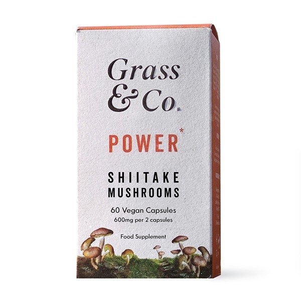 Grass & Co. Power Shiitake Mushrooms Capsules