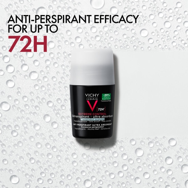 Vichy Homme Extreme Anti-Perspirant Roll-On 72Hr 50Ml